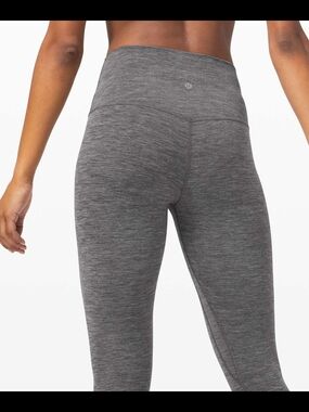 Lululemon Align High-Rise Heather Gray Leggings 25" Inseam